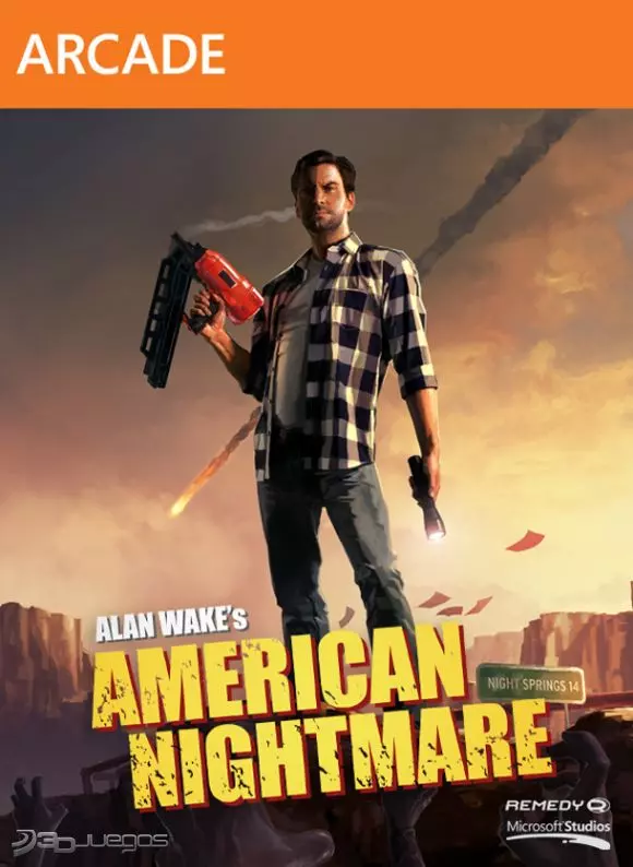 Carátula de Alan Wake's American Nightmare