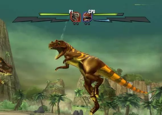 Combate de Gigantes Dinosaurios - Wii