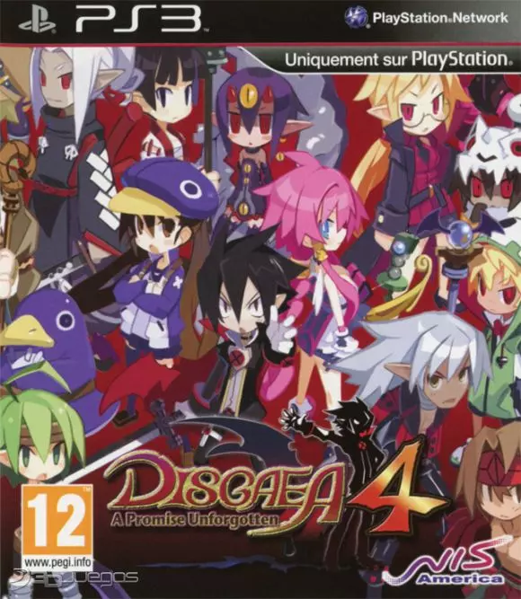 Carátula de Disgaea 4