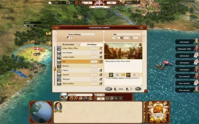 Commander: Conquest of the Americas - Colonial Navy