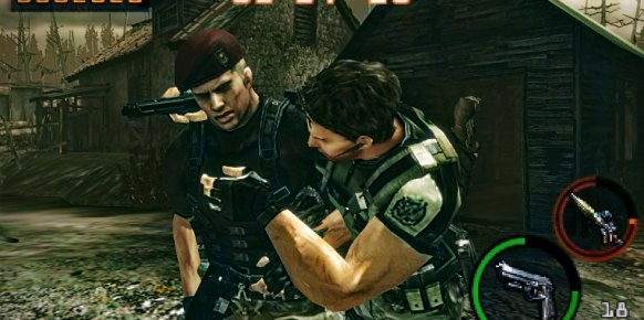 Resident Evil Mercenaries 3D 3DS