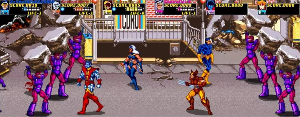 X-Men The Arcade Game