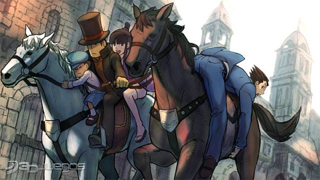 Imagen de Profesor Layton vs Phoenix Wright