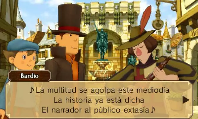 Profesor Layton vs Phoenix Wright - 3DS