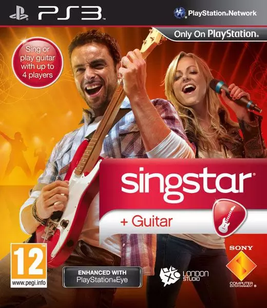 Carátula de Singstar Guitar