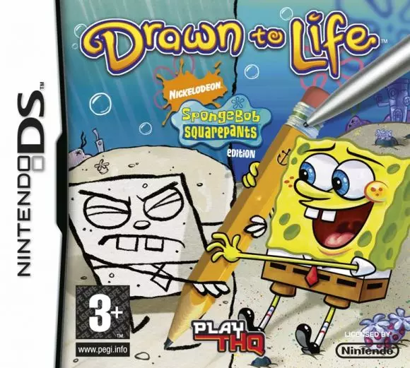 Carátula de Drawn to Life: SpongeBob Squarepants Edition