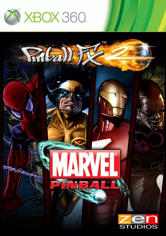 Carátula de Marvel Pinball