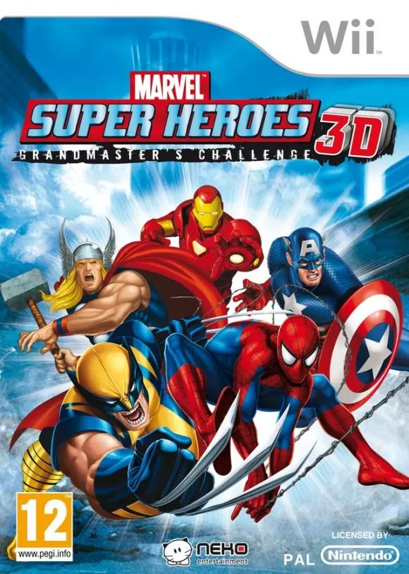 Carátula de Marvel Super Heroes 3D