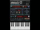 Music on Retro Keyboard - Imagen