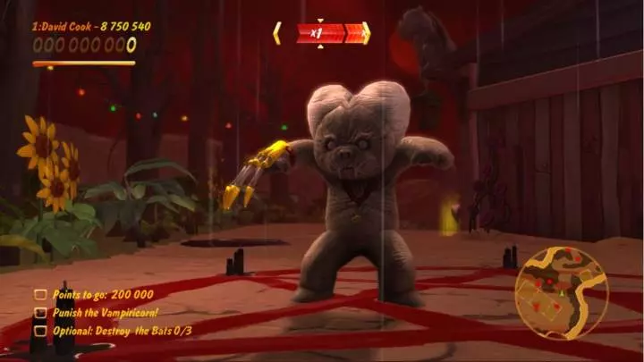 Naughty Bear: El Vampiricornio