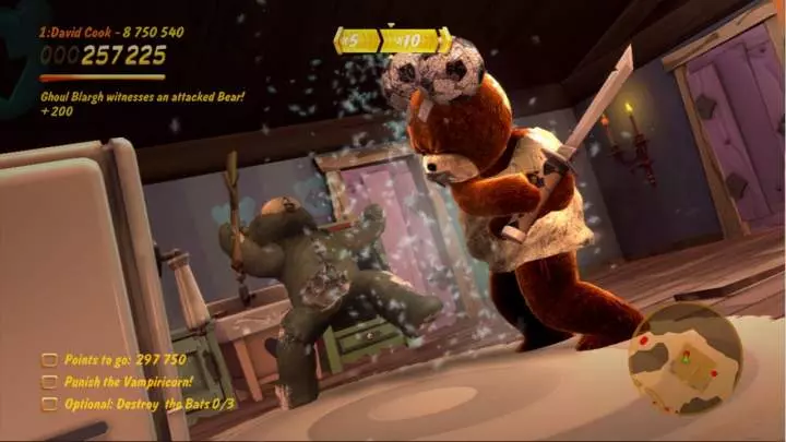Naughty Bear El Vampiricornio - PS3