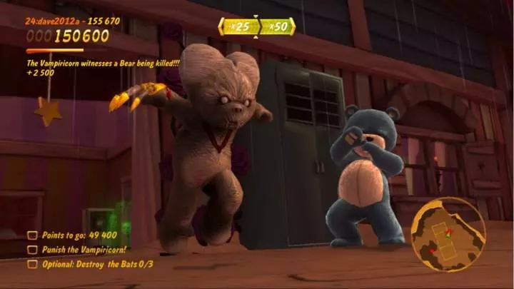 Naughty Bear El Vampiricornio - PS3