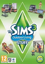 Carátula de Los Sims 3: Patios y Jardines - Mac