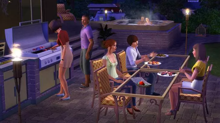 Los Sims 3 Patios y Jardines