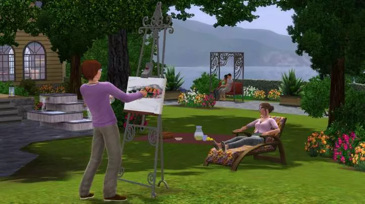 Los Sims 3 Patios y Jardines