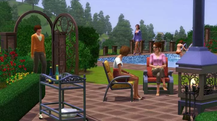 Los Sims 3: Patios y Jardines Accesorios