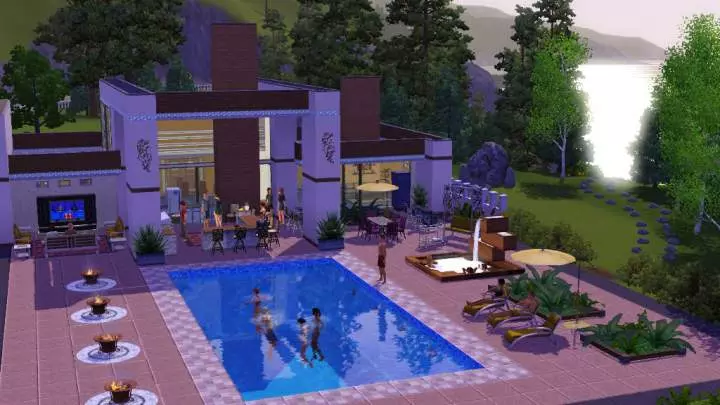 Los Sims 3 Patios y Jardines