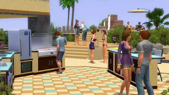 Los Sims 3 Patios y Jardines