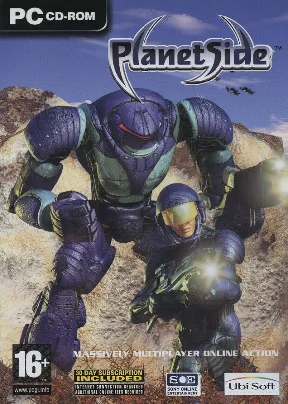 Carátula de PlanetSide