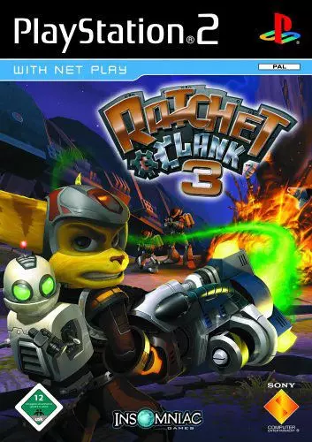Carátula de Ratchet & Clank 3