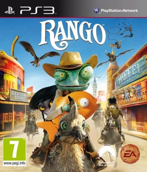 Carátula de Rango: El Videojuego