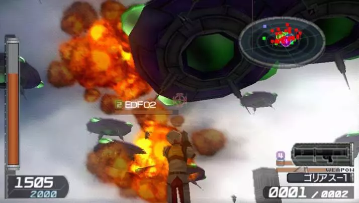 Earth Defense Force 2 - PSP