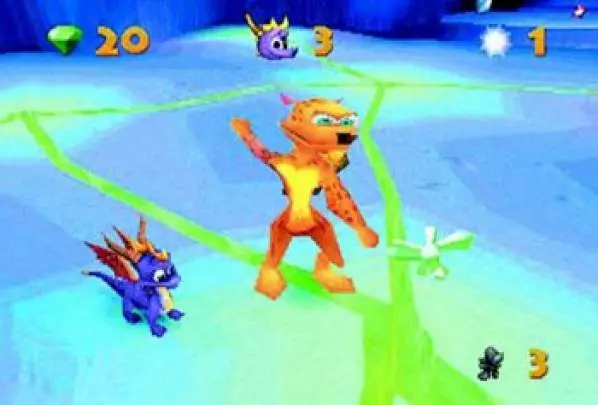 Spyro 2 Gateway to Glimmer - PlayStation
