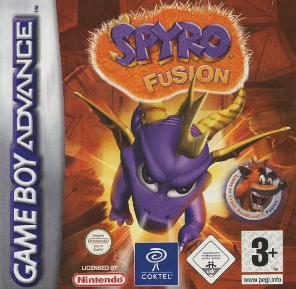 Carátula de Spyro: Fusion