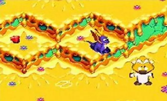 Spyro Season of Ice - Game Boy Advance