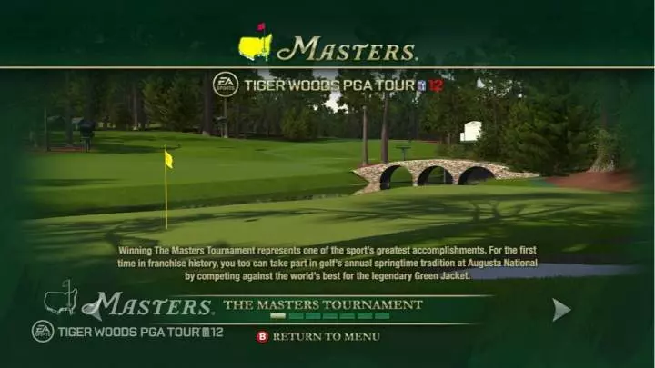 Tiger Woods PGA Tour 12: The Masters