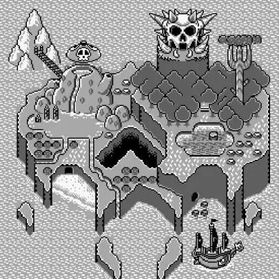 Super Mario Land 3 Wario Land - Game Boy