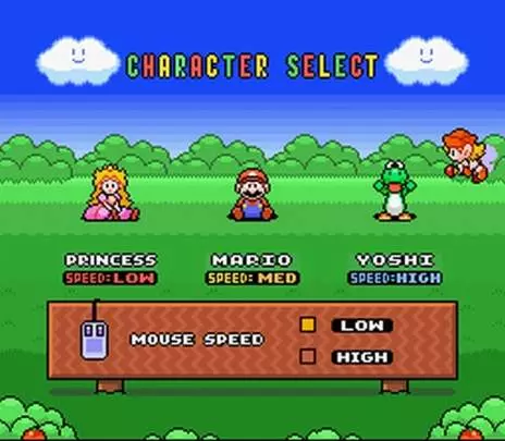 Mario and Wario - SNES