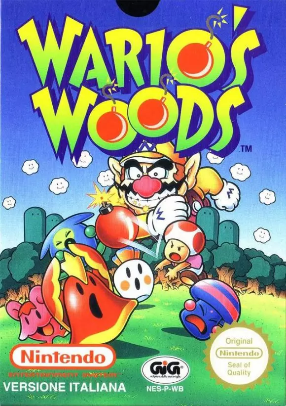 Carátula de Wario's Woods