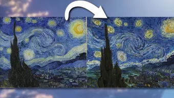 Recrean a lo grande 'La noche estrellada' de Van Gogh en Minecraft y el resultado es abrumador