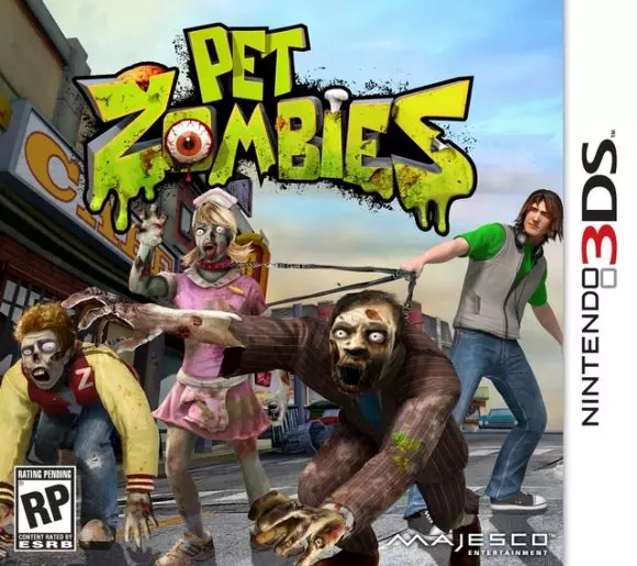 Carátula de Pet Zombies in 3D
