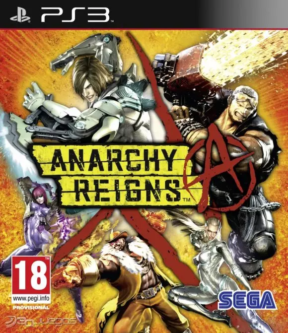 Carátula de Anarchy Reigns