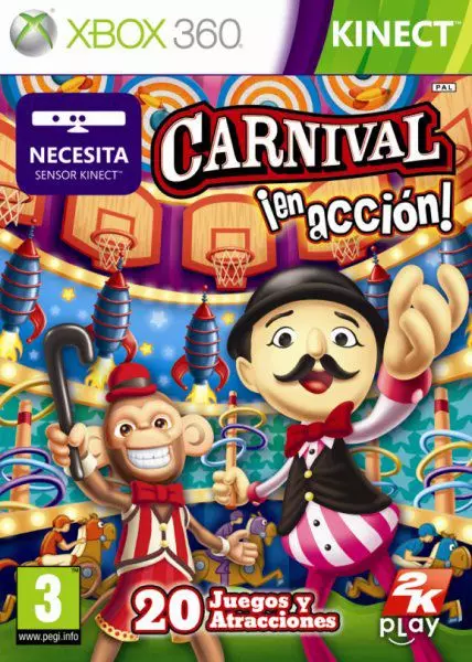 Carátula de Carnival Games: En Acción