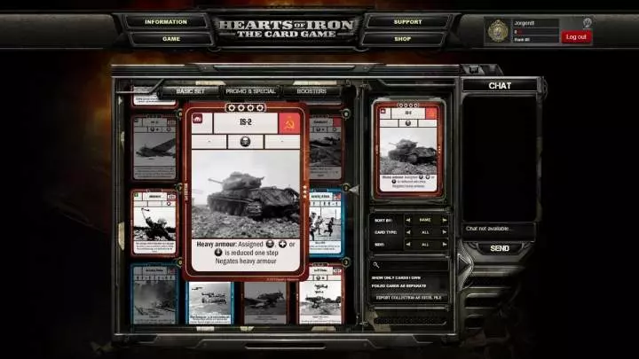 Hearts of Iron The Card Game