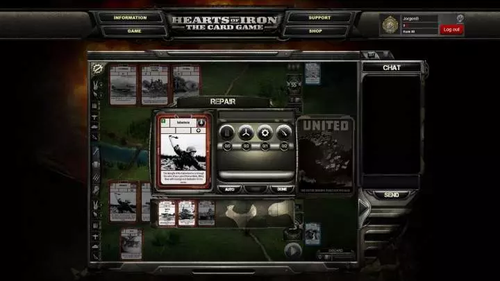 Hearts of Iron The Card Game