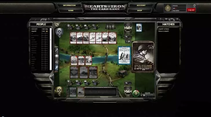 Hearts of Iron The Card Game