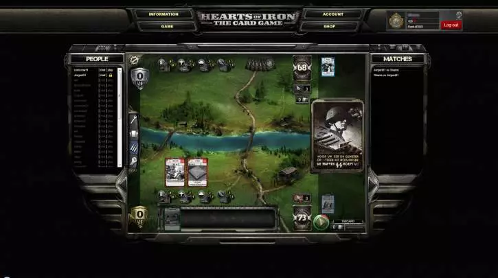 Hearts of Iron The Card Game