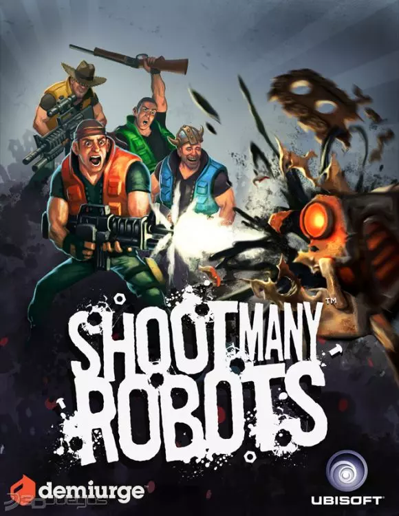 Carátula de Shoot Many Robots