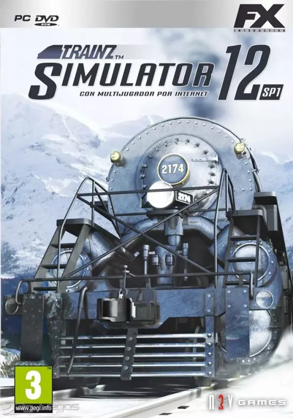 Carátula de Trainz Simulator 12