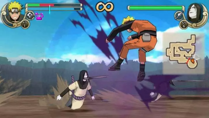 Naruto Ultimate Ninja Impact - PSP