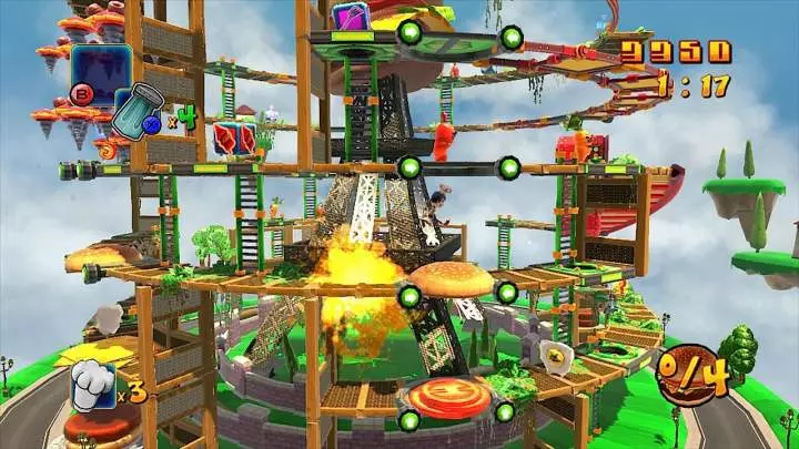 BurgerTime World Tour