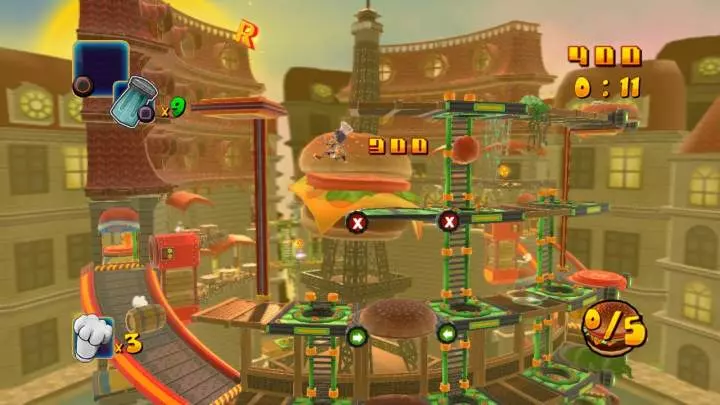 BurgerTime World Tour