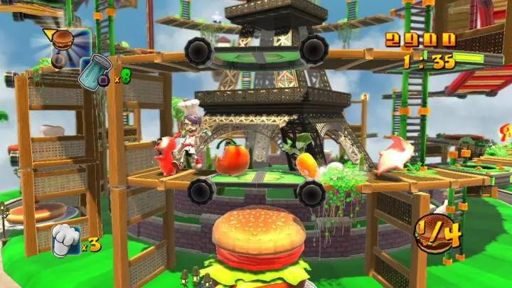 BurgerTime World Tour