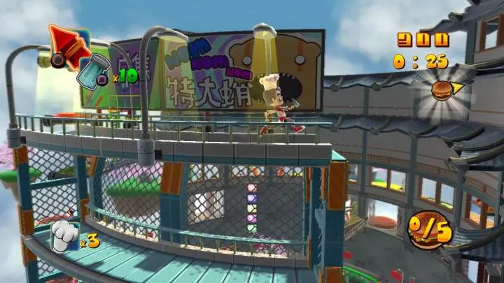 BurgerTime World Tour