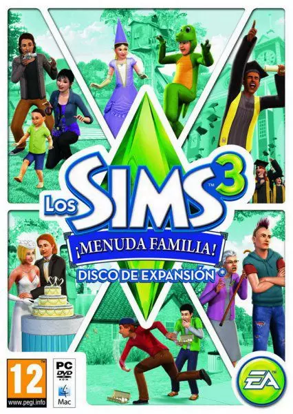 Carátula de Los Sims 3: Menuda Familia