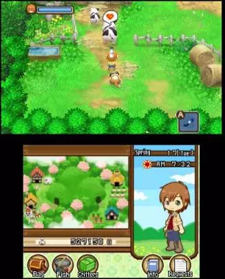 Harvest Moon: The Tale of Two Worlds